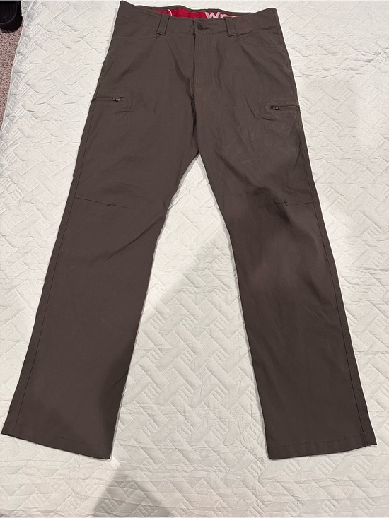Wrangler Other - Wrangler Outdoor Pants Men’s Olive green Cargo Hiking Work Utility Stretch Pants